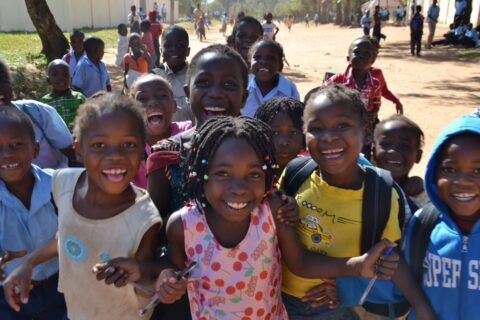 Mozambique school children of Maciene 1